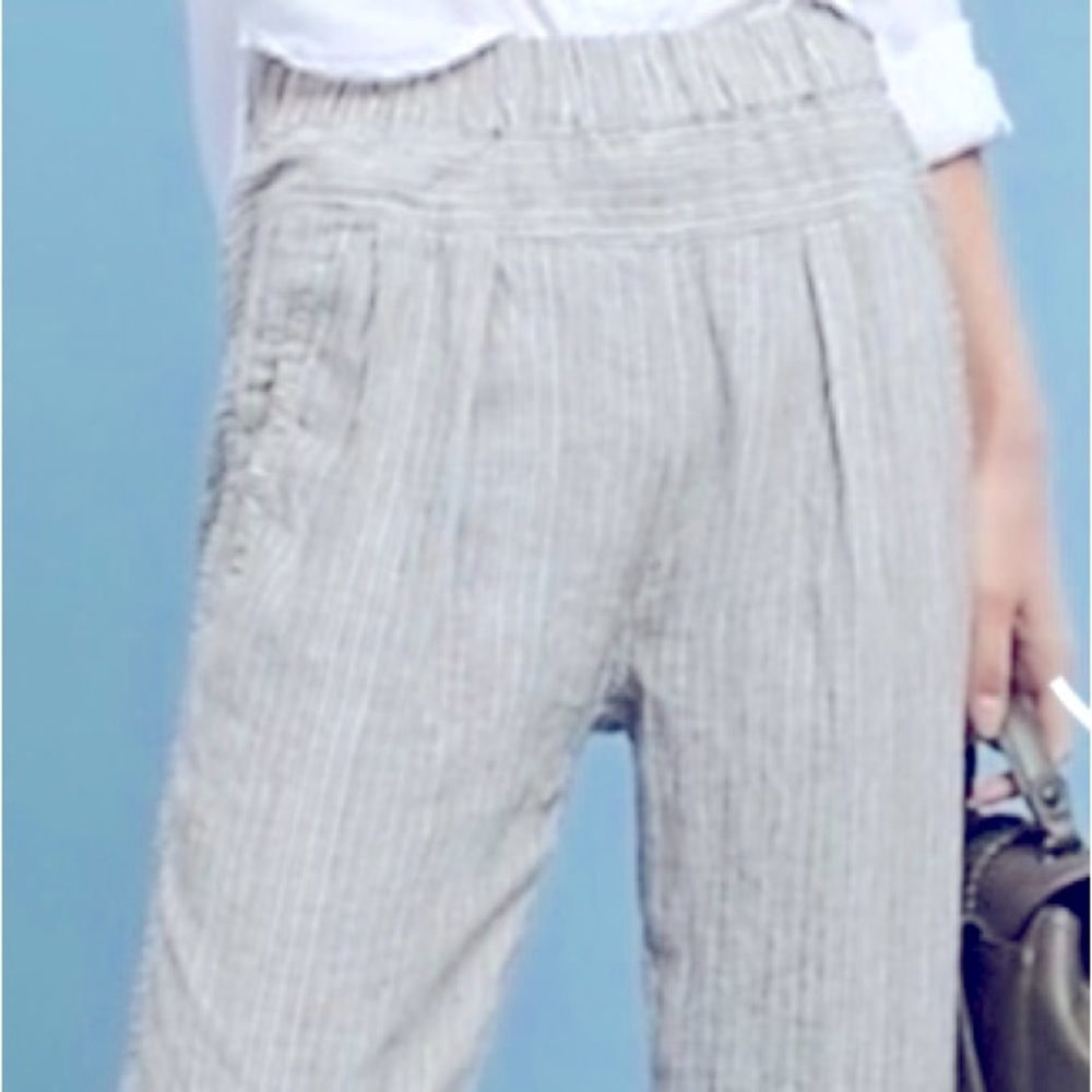 Anthropologie Linen Pants